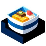 3D食物蛋糕