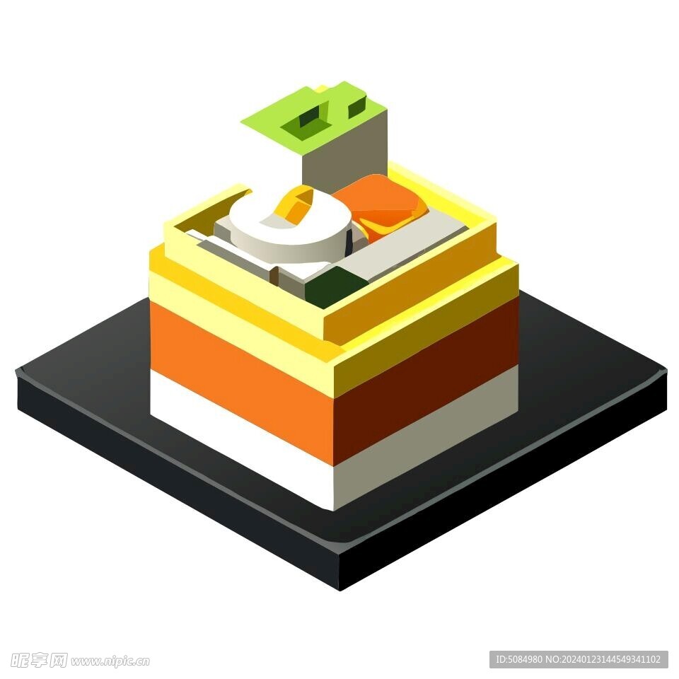 3D蛋糕