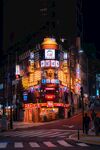 日本街道夜景