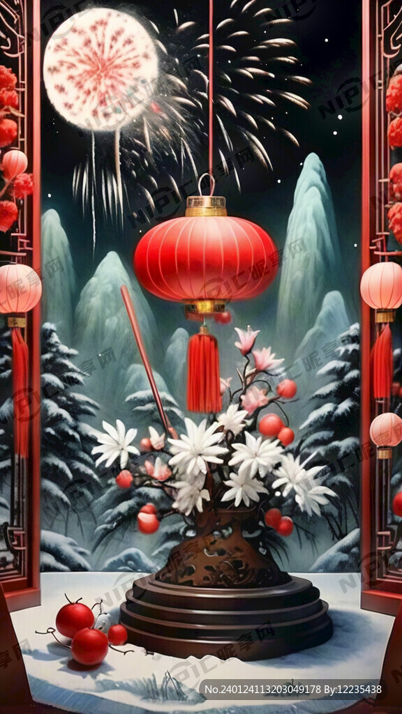 红色新年