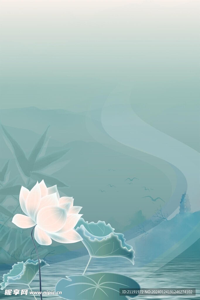 中国风水墨山水
