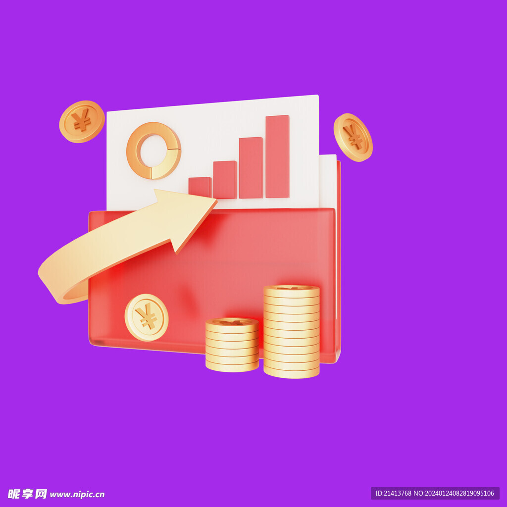 手绘金融货币