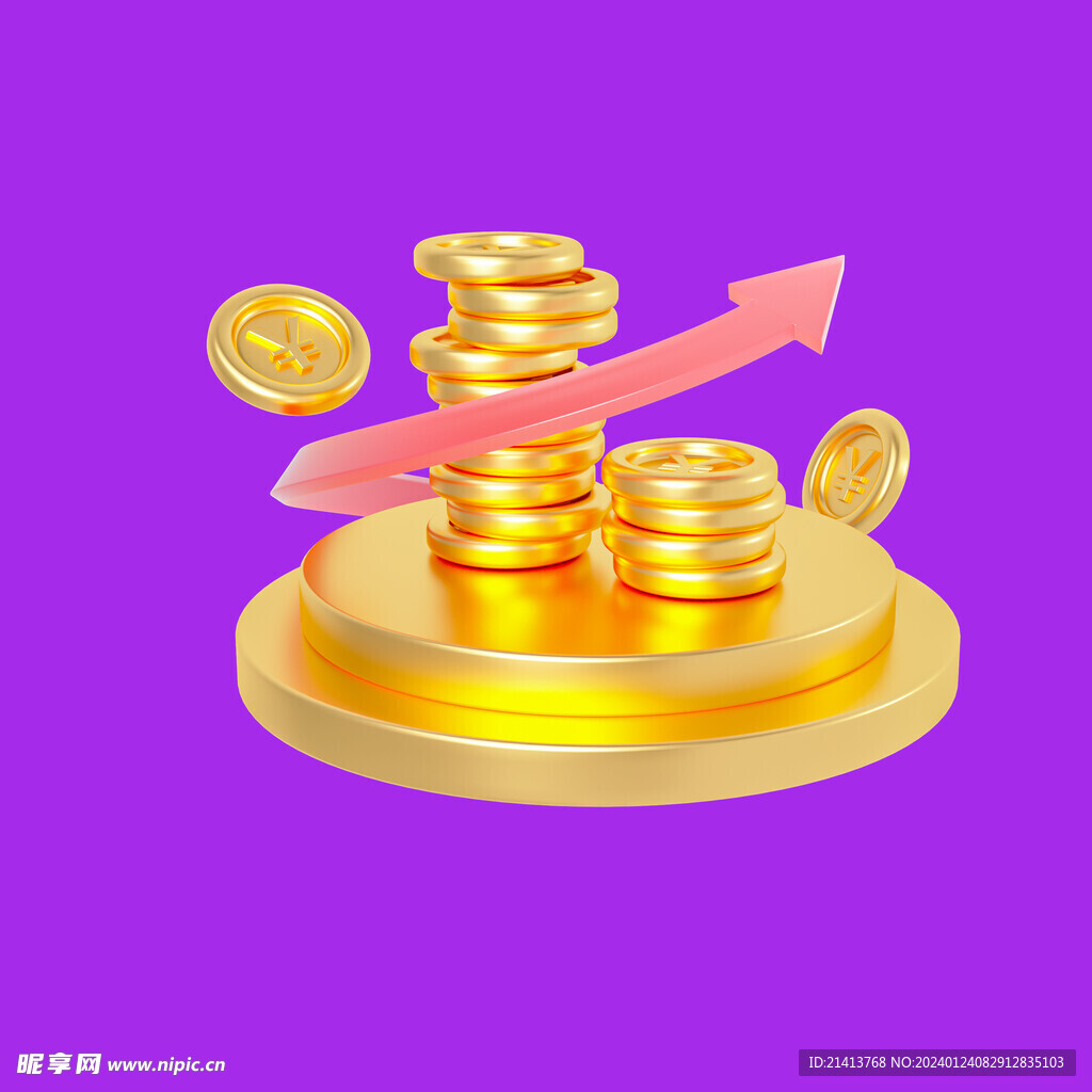 手绘金融货币