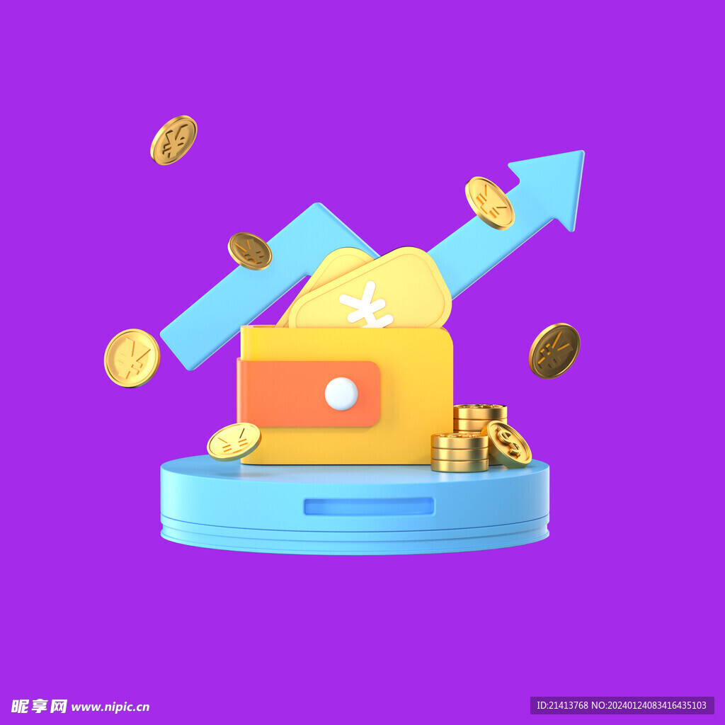 手绘金融货币