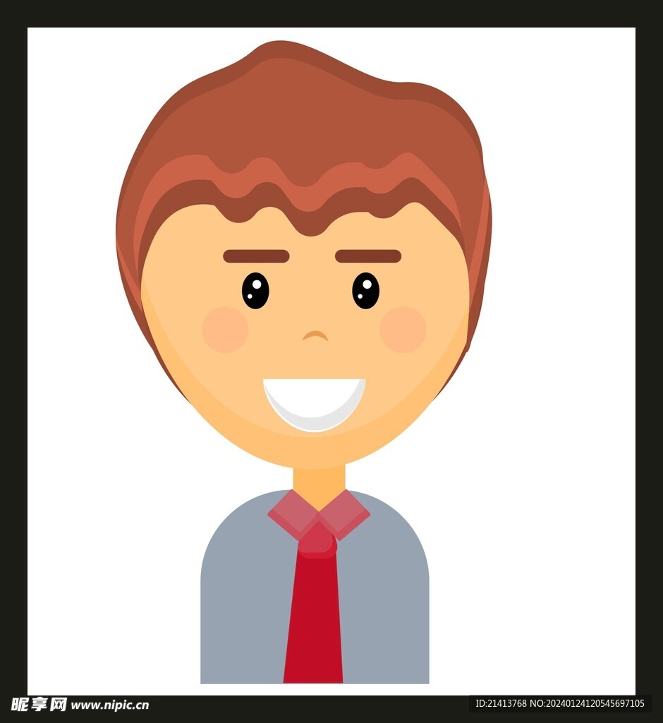 手绘男人男孩