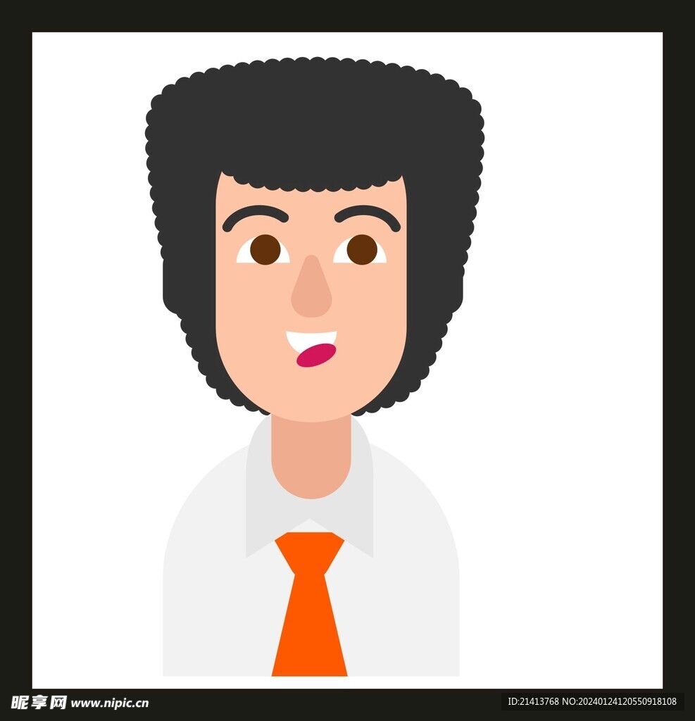 手绘男人男孩