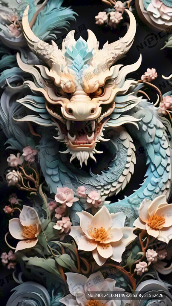 龙年装饰 龙 生肖龙 中国龙