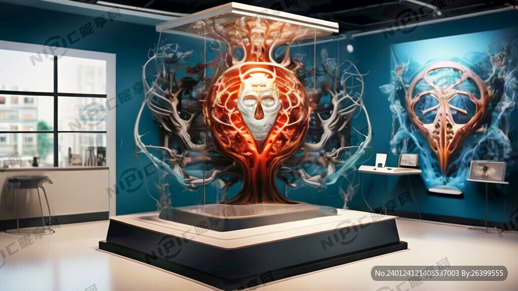 生命医疗展台