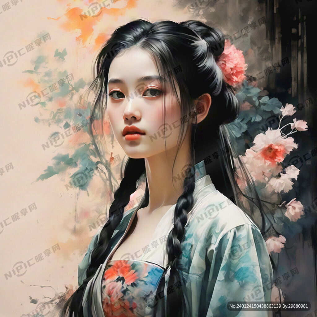 新中式 少女 最佳画质 体