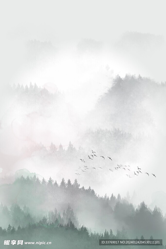 水墨山水