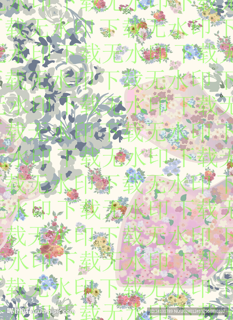 小碎花 
