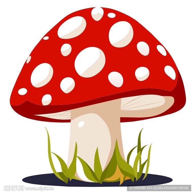 红蘑菇插图