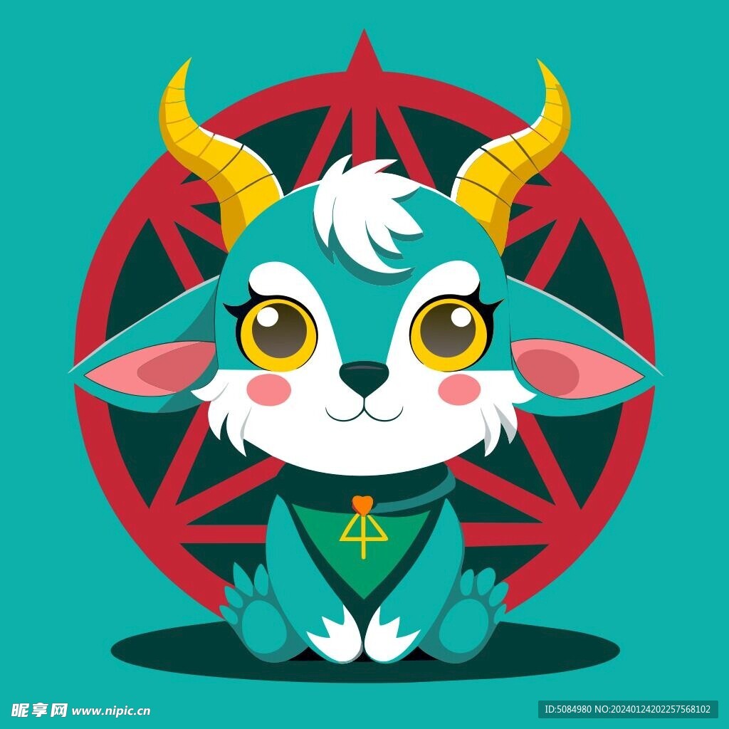 可爱的小羊