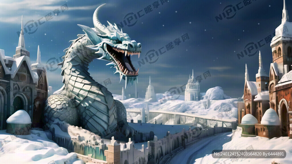 冰雕城市 冰雪美景 北国风光