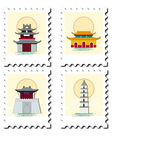 建筑邮票