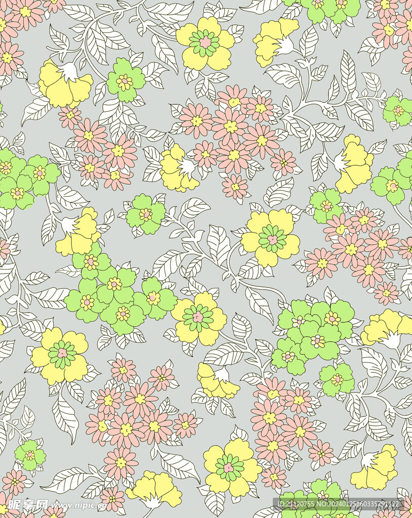 碎花