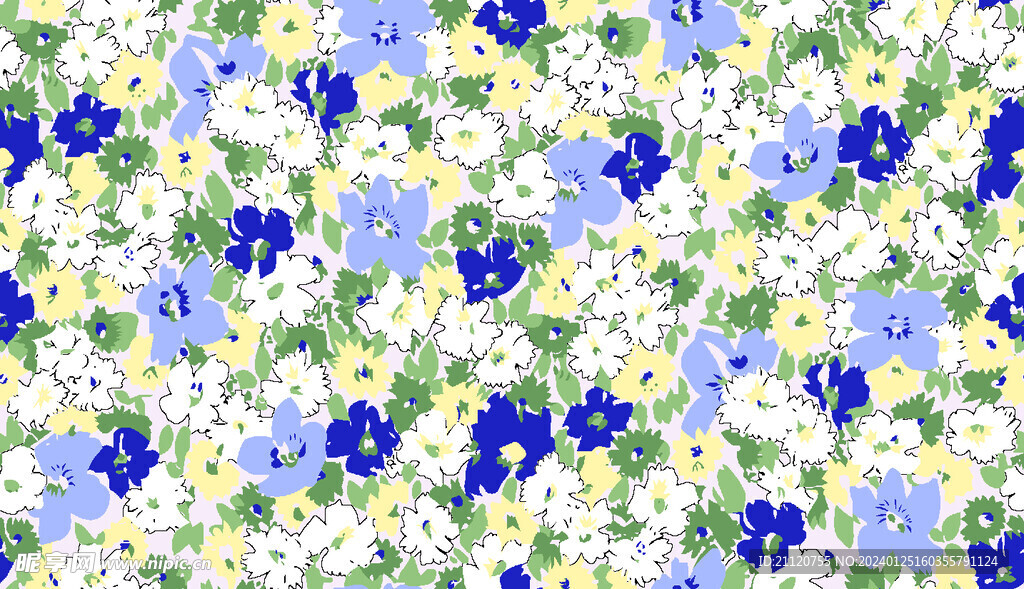 碎花