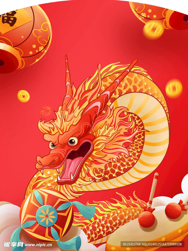 新春龙年素材 