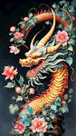中国龙 喜庆