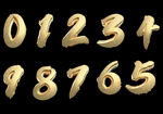 鎏金数字