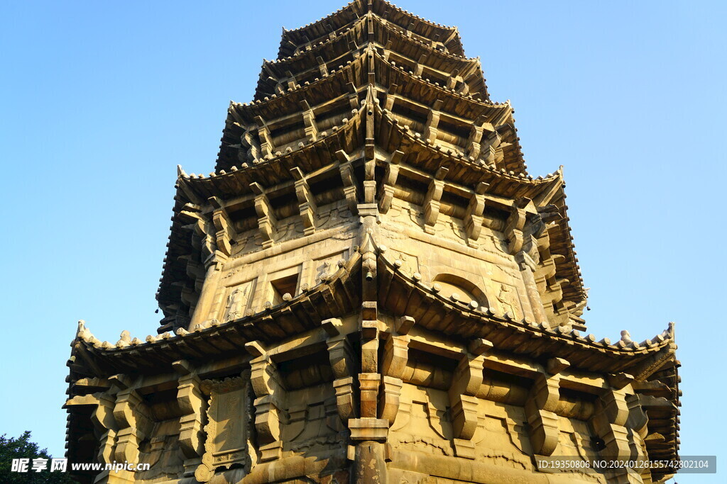 泉州开元寺古建筑西塔