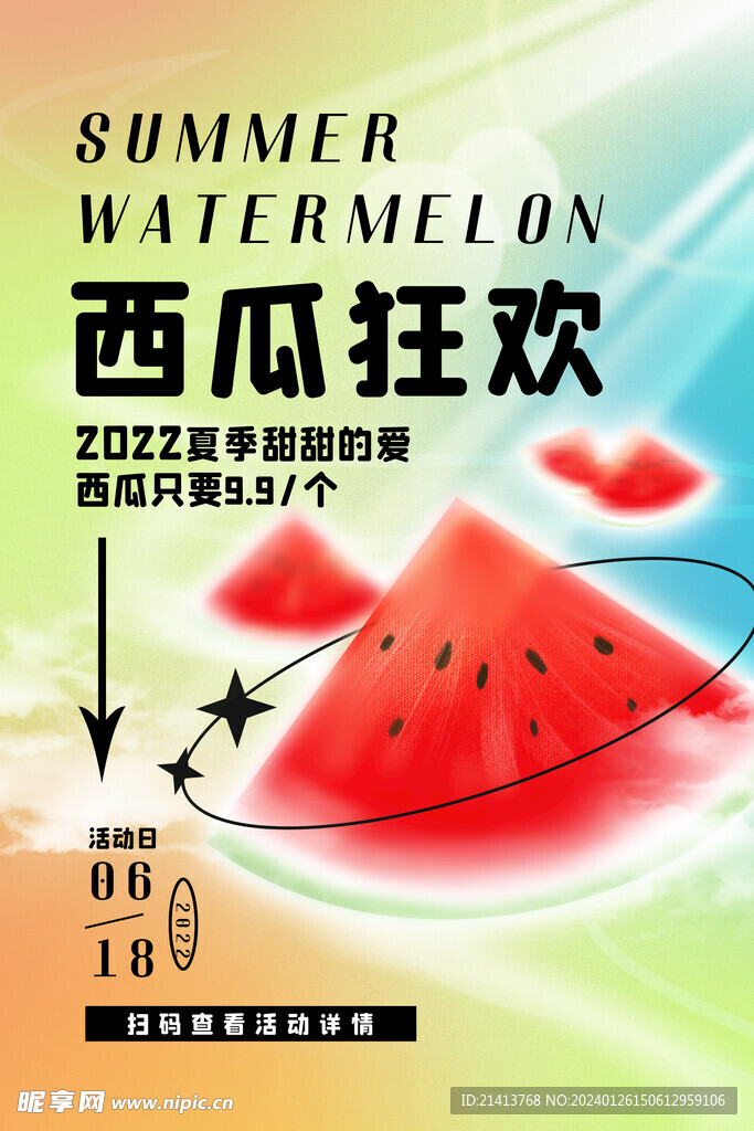 水果西瓜海报