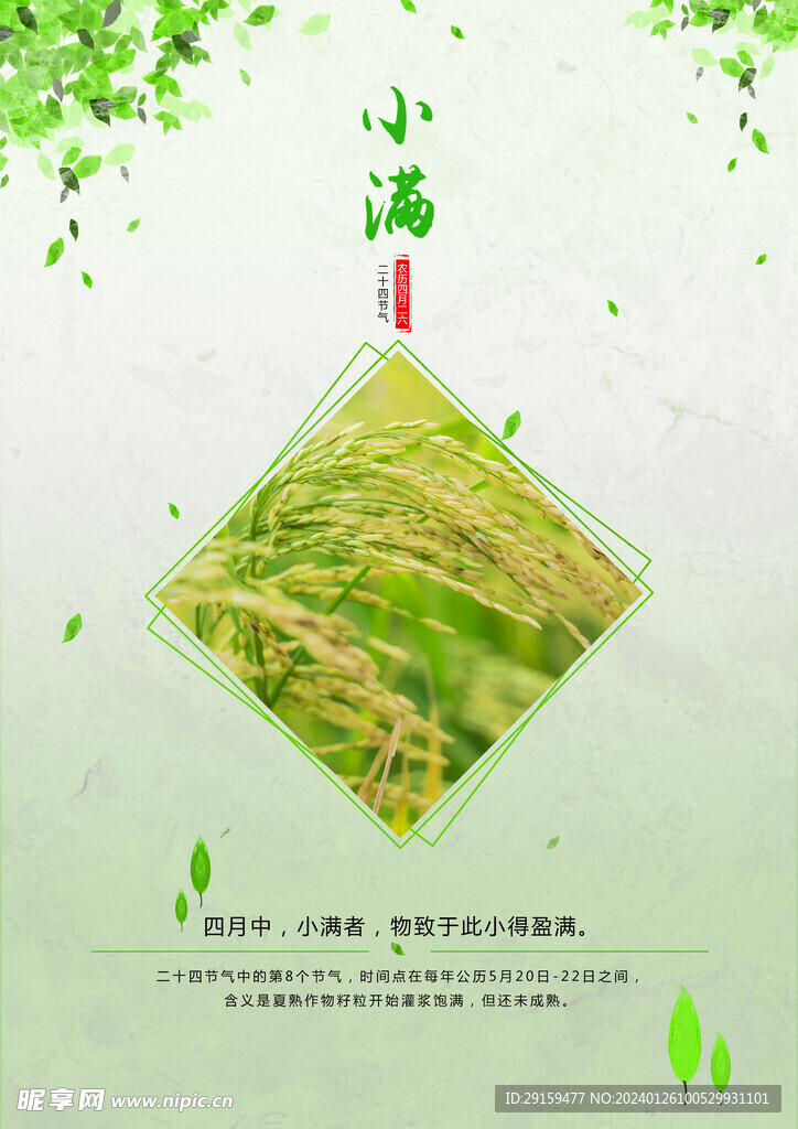            小满  