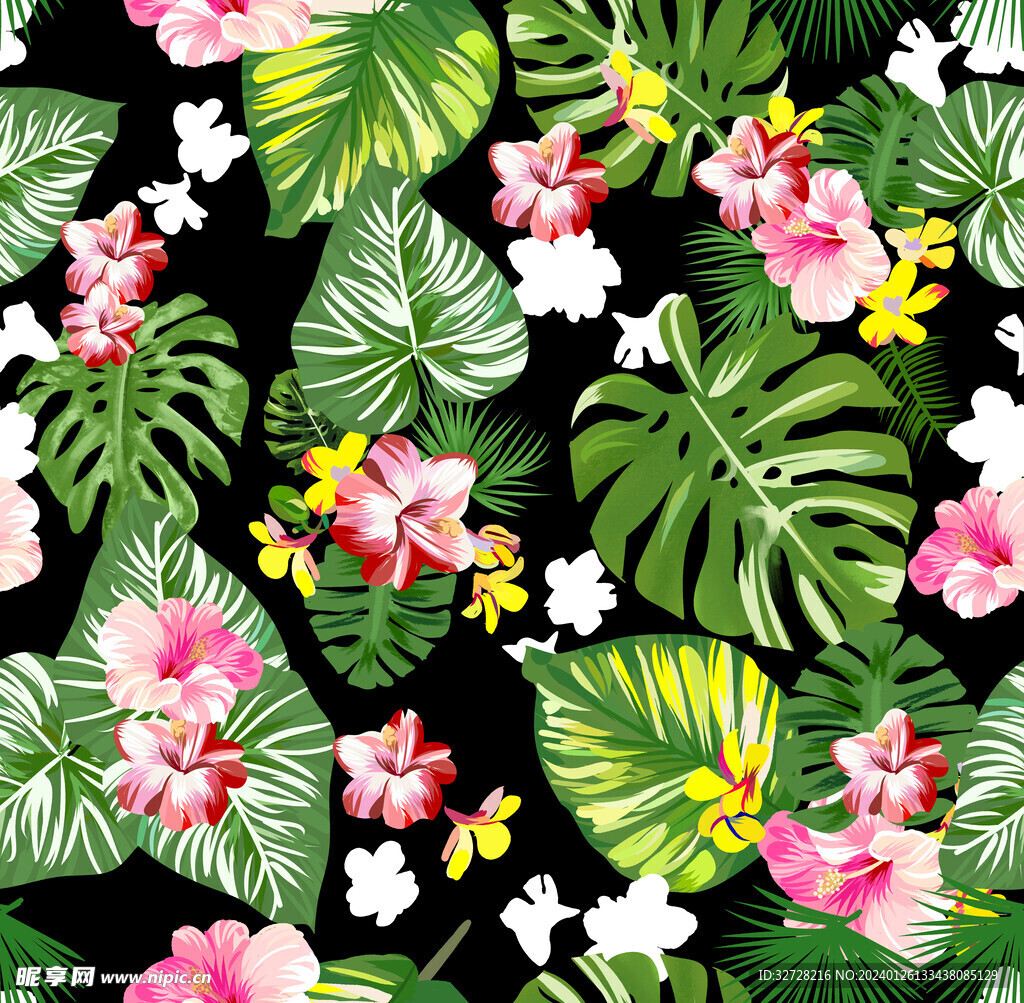 手绘花