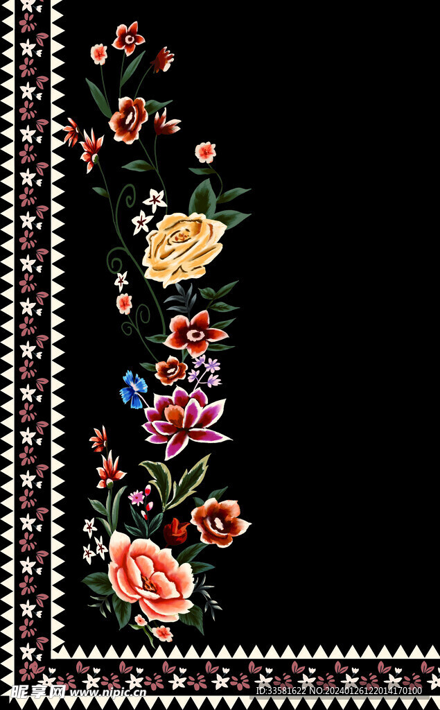 定位花