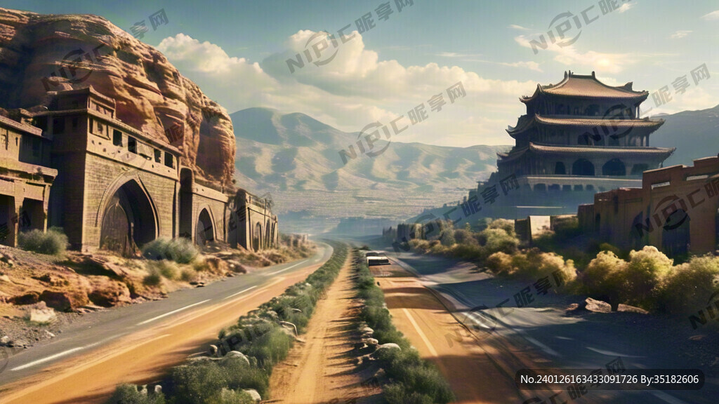 敦煌的道路 经历众多朝代