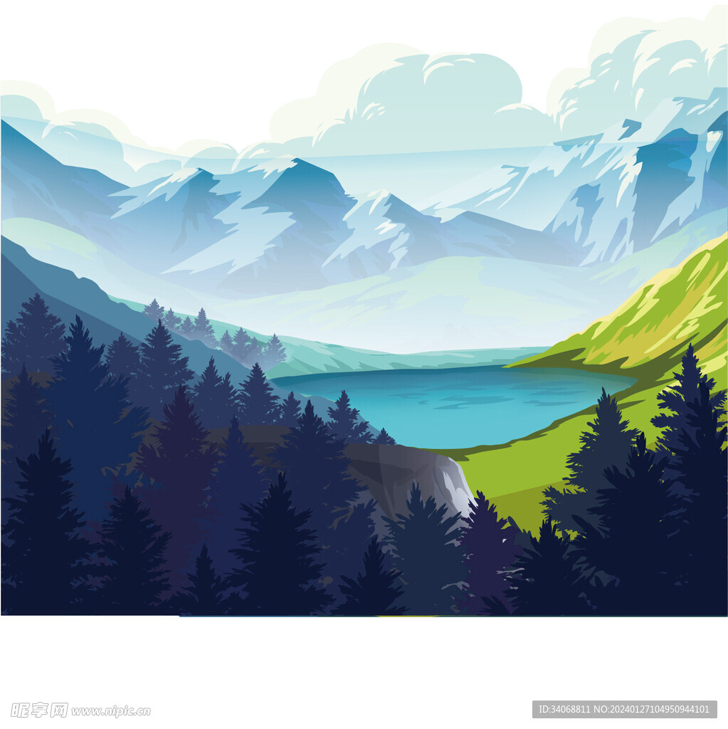 山水