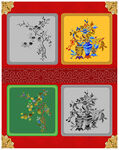 古典花边图案