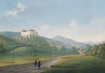 青山美景油画风景画
