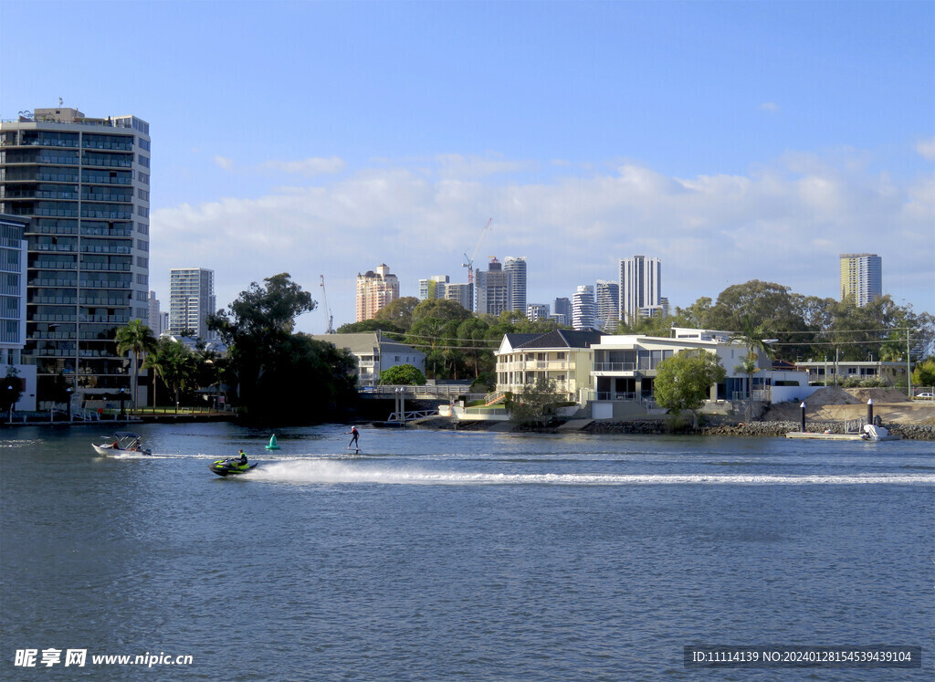 黄金海岸城市风景