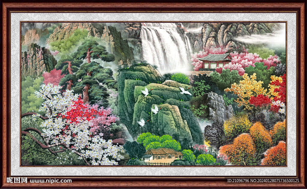 风景山水画