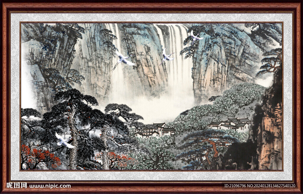 山水画 