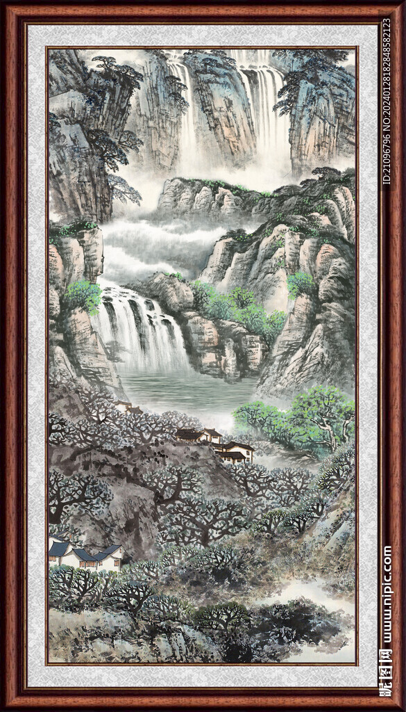 山水画 