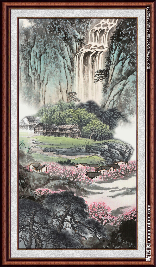 山水聚宝盆 