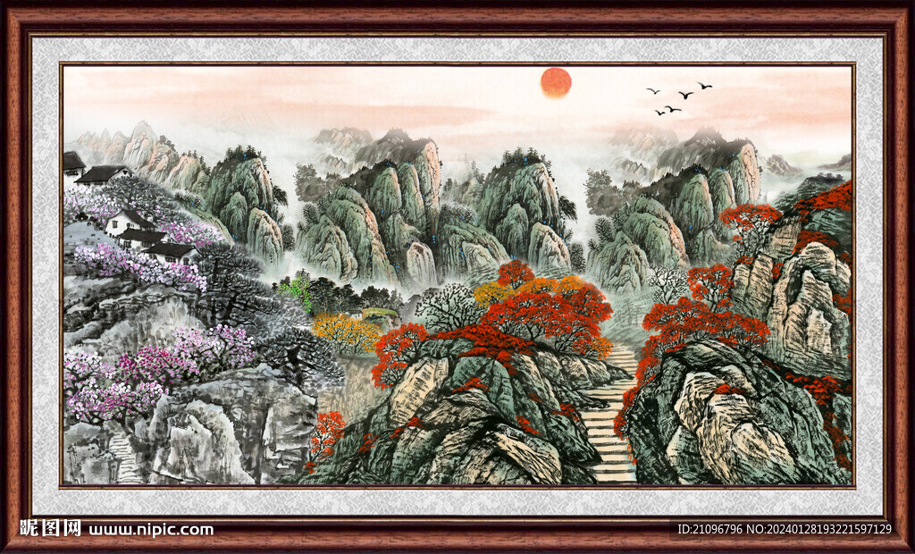 中国国画 
