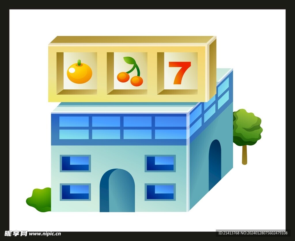 手绘房子房屋