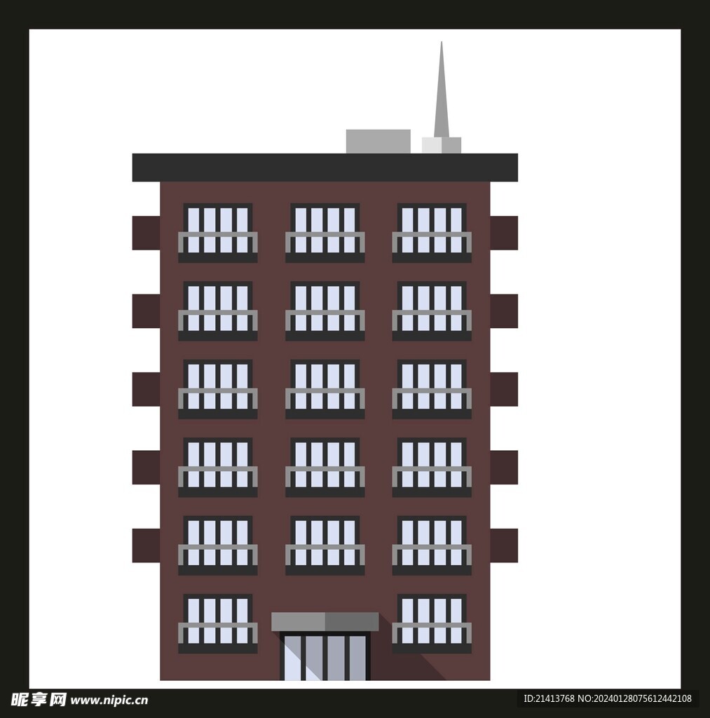 手绘房子房屋