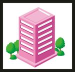 手绘房子房屋