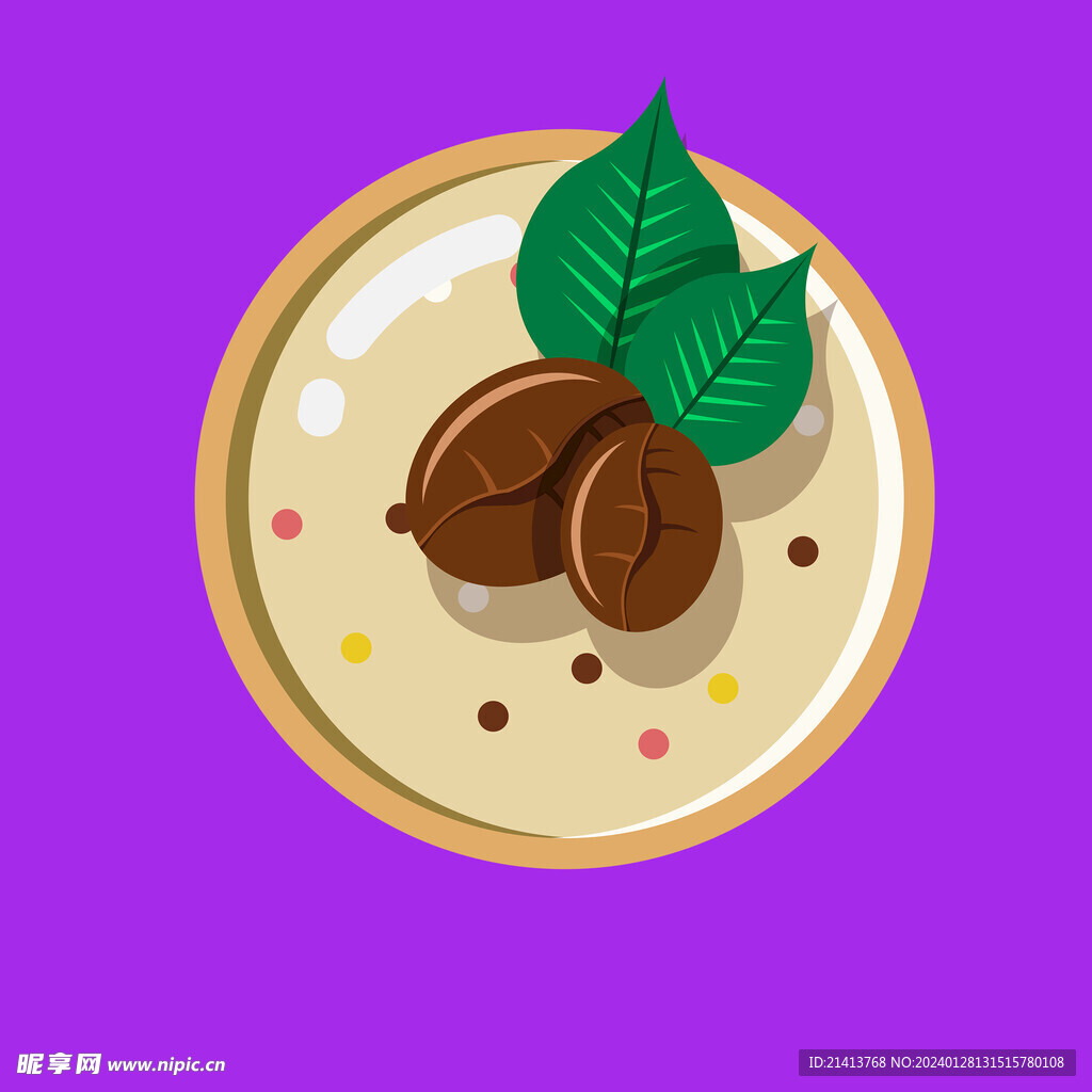 手绘蛋糕甜点