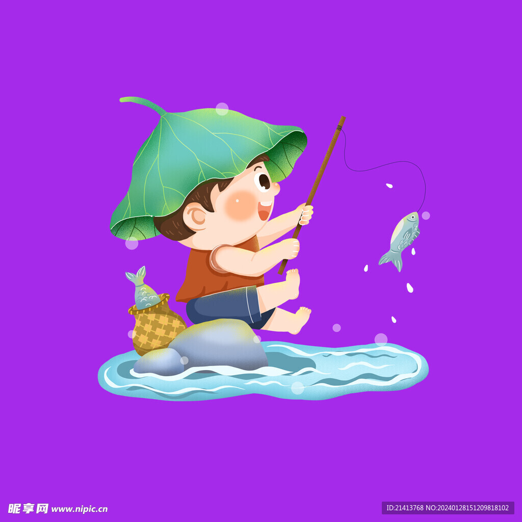 手绘卡通儿童