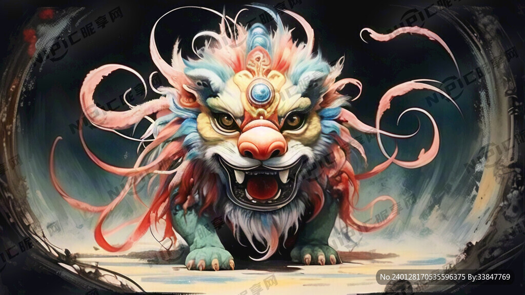 国潮舞狮