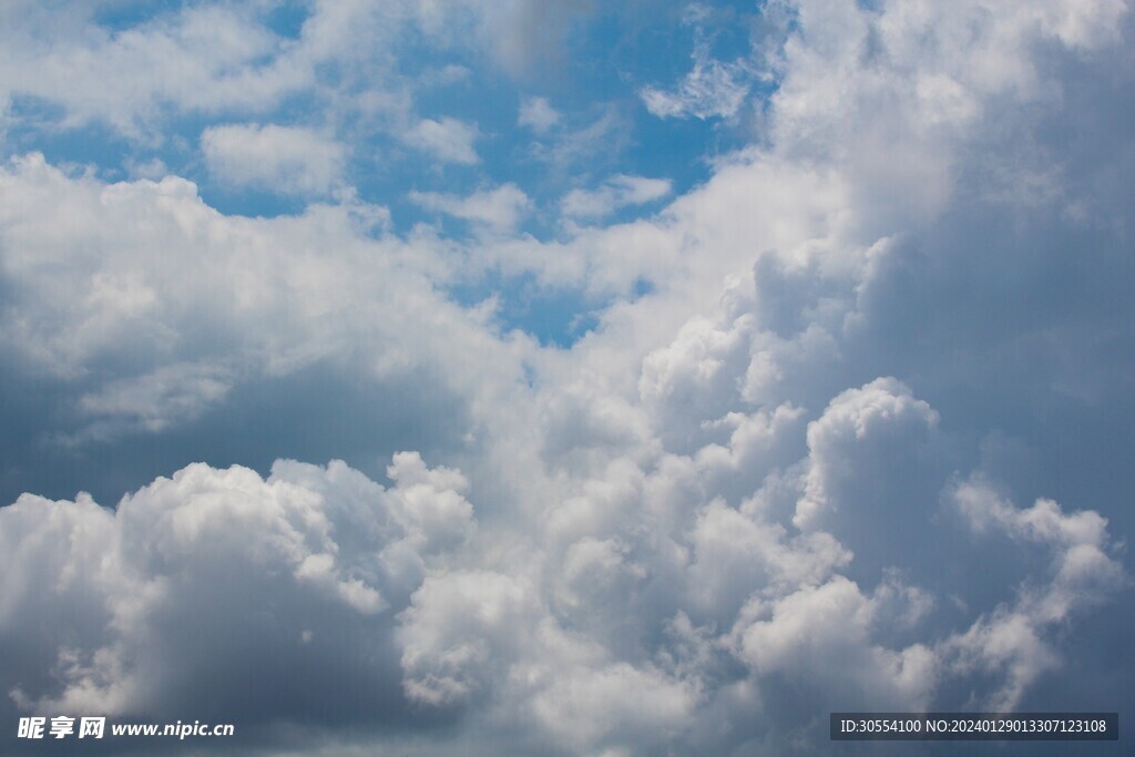 蓝天白云图片