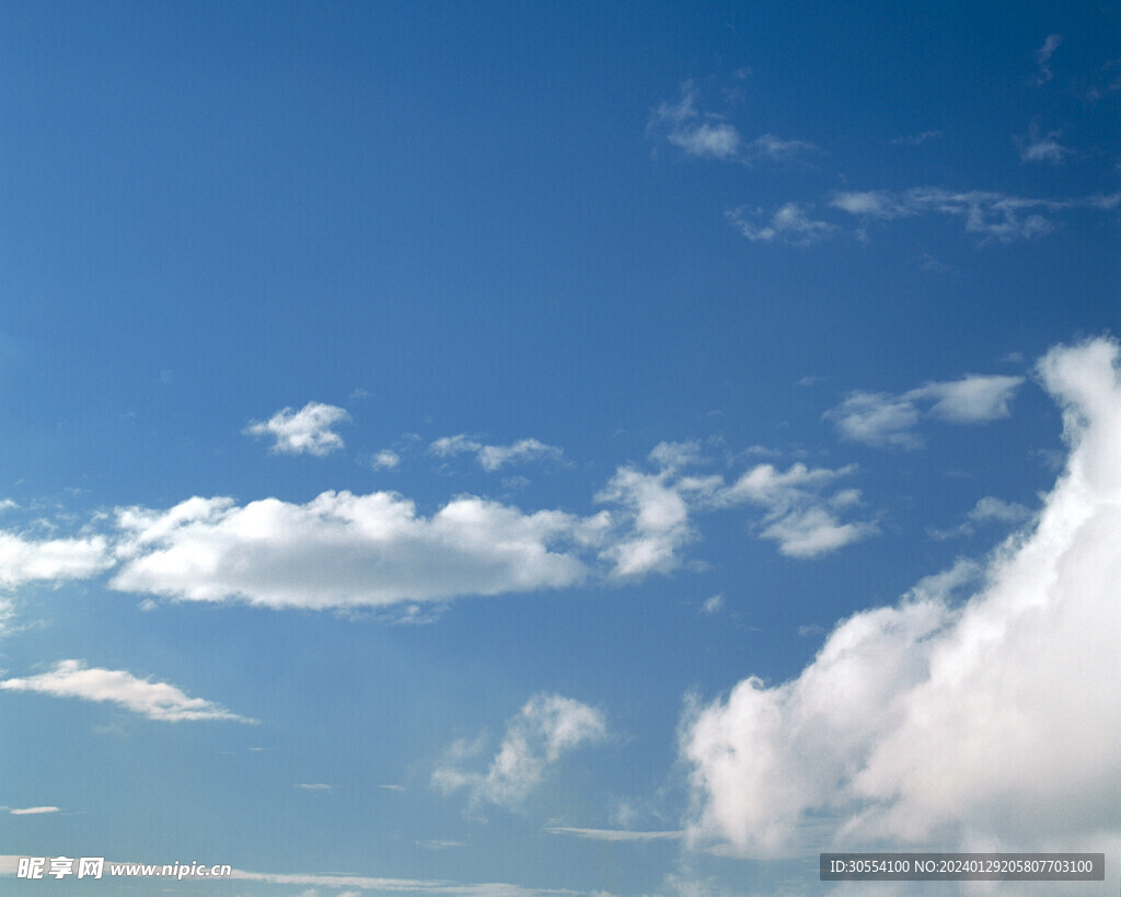 蓝天白云图片