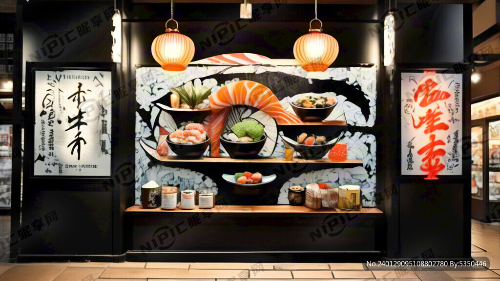 设计招牌 寿司店