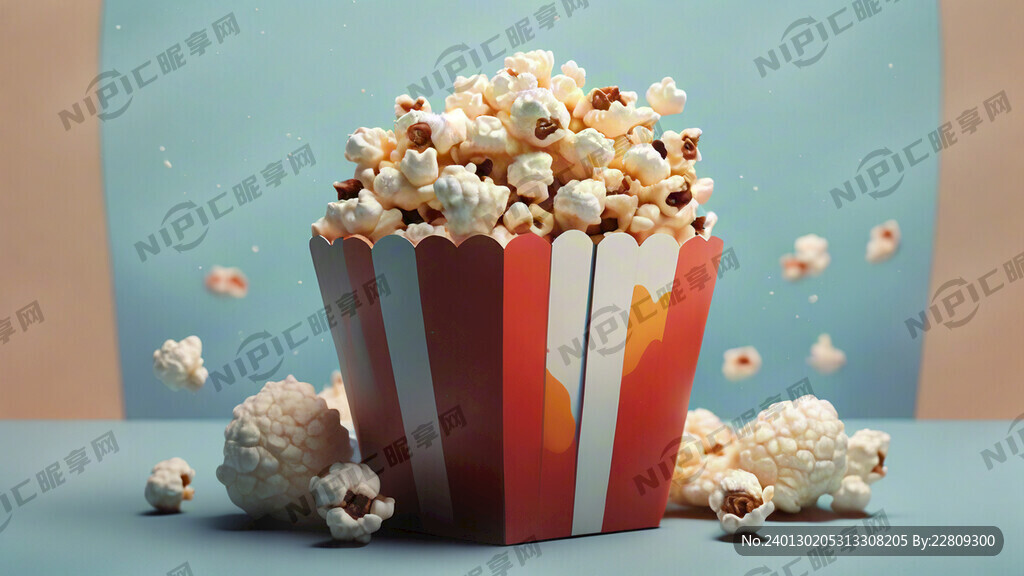 爆米花海报