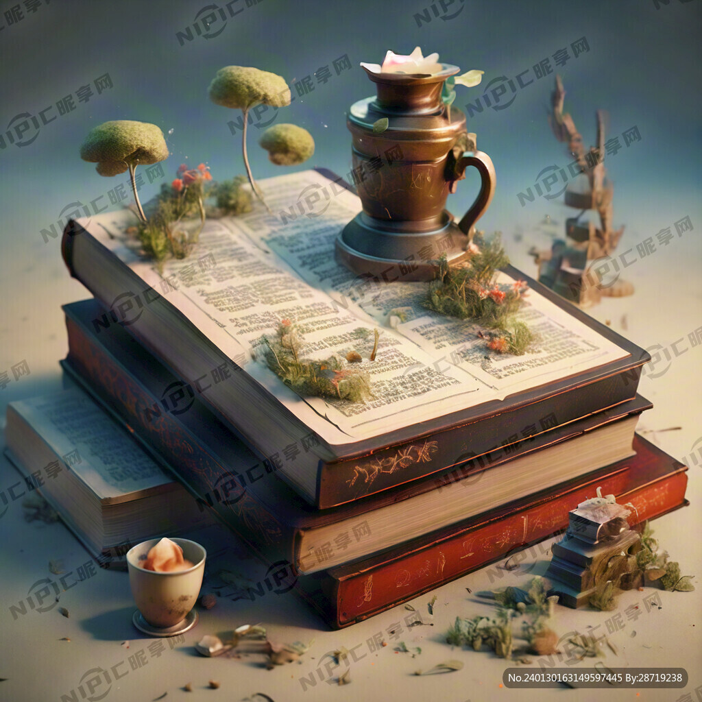 AI创作图书籍nipic.com-昵图网